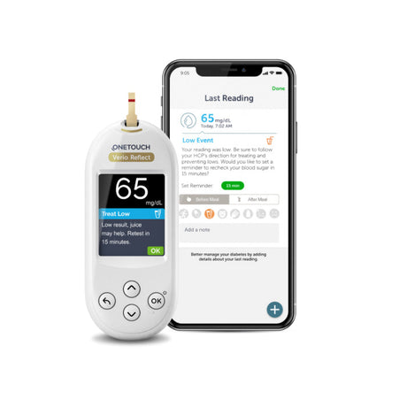 OneTouch Verio Reflect Meter and Phone App